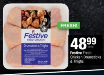 Checkers Festive Fresh Chicken Drumsticks & Thighs offer