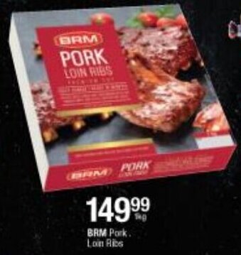 Checkers BRM Pork Loin Ribs offer
