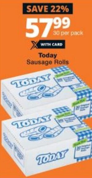 Today Sausage Rolls