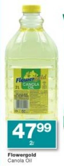 Checkers Flowergold Canola oil 2L offer