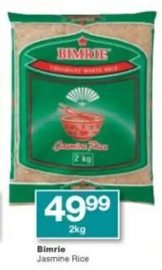 Bimrie Jasmine Rice 2kg