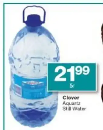 Checkers Clover Aquartz Still Water offer