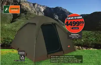 Campmor Weekender Tent 3m x 3m