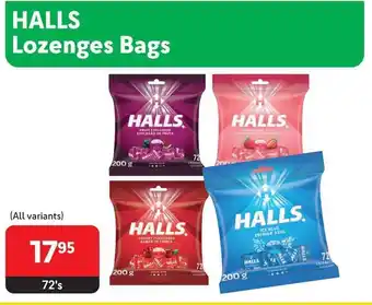 Makro HALLS Lozenges Bags (All variants) offer