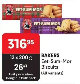 Makro BAKERS Eet-Sum-Mor Biscuits (All variants) offer