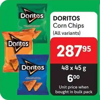 Makro DORITOS Corn Chips (All variants) offer