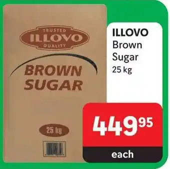 ILLOVO Brown Sugar 25kg