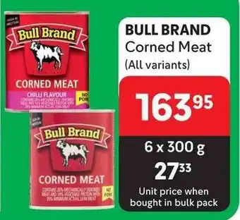 Makro BULL BRAND Corned Meat (All variants) offer