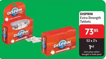 Makro DISPRIN Extra Strength Tablets offer