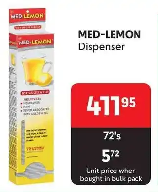 MED-LEMON Dispenser