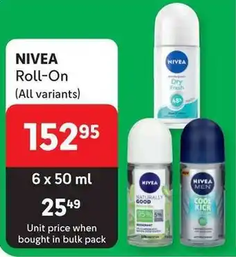 NIVEA Roll-On (All variants)