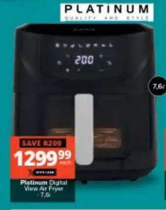 Checkers Platinum Digital View Air Fryer 7.6L offer