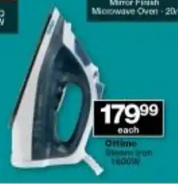 Checkers Ottimo Steam Iron 1000W offer