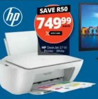 Checkers HP Deskjet 2710 Printer White offer