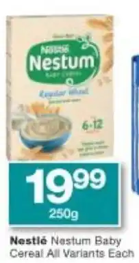 Checkers Nestlé Nestum Baby Cereal 250g offer