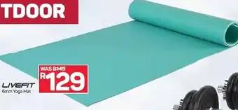 Pick n Pay Livefit Yoga Mat 6mm offer