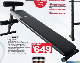 Pick n Pay Livefit Sit-Up Bench offer