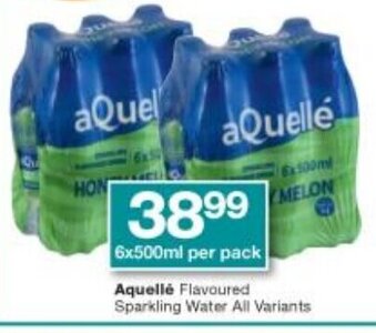 Checkers Aquellé Flavoured Sparkling Water All Variants offer