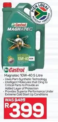 Pick n Pay Castrol Magnetic 10W-40 5L offer
