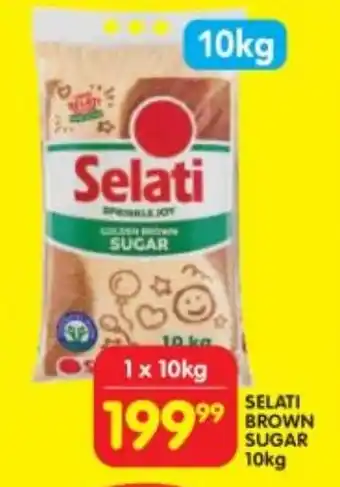 Shoprite SELATI BROWN SUGAR 10kg offer