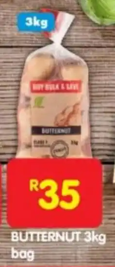 Shoprite BUTTERNUT 3kg bag offer