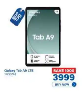 Incredible Connection SAMSUNG Galaxy Tab A9 LTE offer