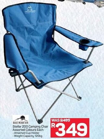 Pick n Pay Blue Mountain Stellar 200 Camping Chair offer
