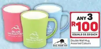 Pick n Pay Blue Mountain Double Wall Mug offer
