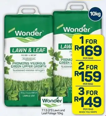 Pick n Pay Wonder 7:1:3 (21) Lawn and Leaf Foliage 10kg offer