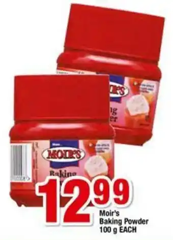 Megasave Moir's Baking Powder 100g offer