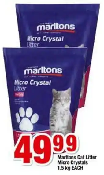 Maritons Cat Litter Micro Crystal 1.5kg