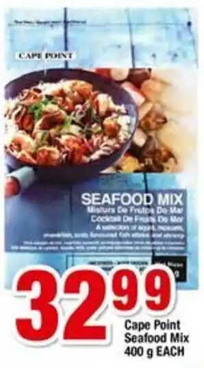 Megasave Cape Point Seafood Mix 400g offer