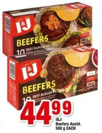 I&J Beefers 500g