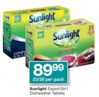 Checkers Sunlight Expert/ 5in 1 Dishwashing Tables 23/28 offer