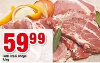 Megasave Pork Braai Chops offer