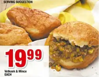 Megasave Vetkoek & Mince offer