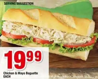 Megasave Chicken & Mayo Baguette offer