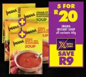 Shoprite IMANA INSTANT SOUP offer