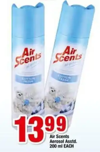 Megasave Air Scents Aerosol 200ml offer