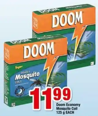 Doom Economy Mosquito Coil 125g