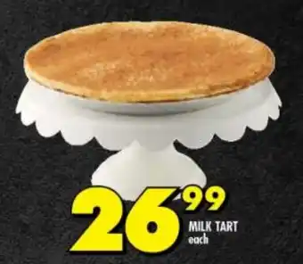 Shoprite MILK TART each offer