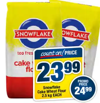 Snowflake Cake Wheat Flour 2,5kg