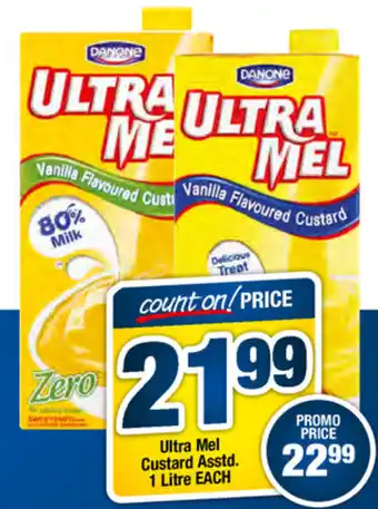 Ultra Mel Custard 1L
