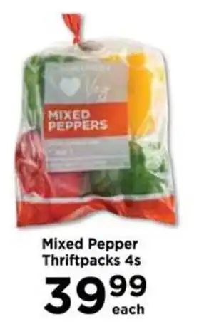 Food Lover's Market Mixed Pepper Thriftpacks 4s offer