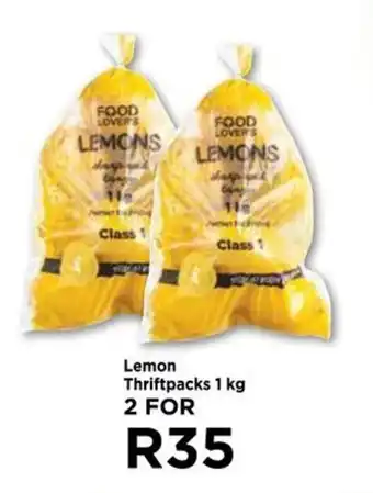 Food Lover's Market Lemon Thriftpacks 1kg offer