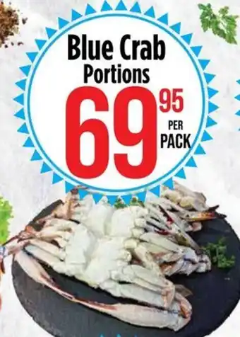 Food Lover's Market Blue Crab Portions offer
