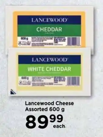 Food Lover's Market Lancewood Cheese Assorted 600g offer
