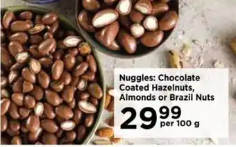 Food Lover's Market Nuggles Chocolate Coated Hazelnuts, Almonds or Brazil Nuts offer