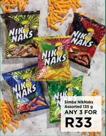 Food Lover's Market Simba NikNaks Assorted 135g offer