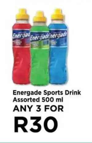 Food Lover's Market Energade Sports Drink Assorted 500ml offer